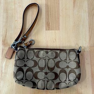 Coach wristlet or small shoulder bag
